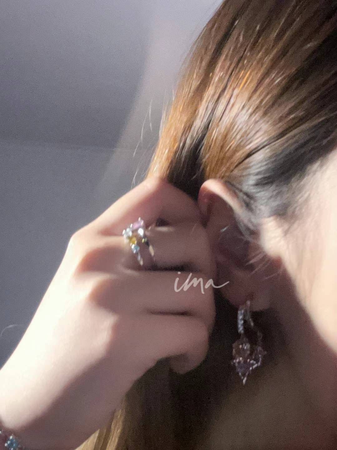Double fudge earrings