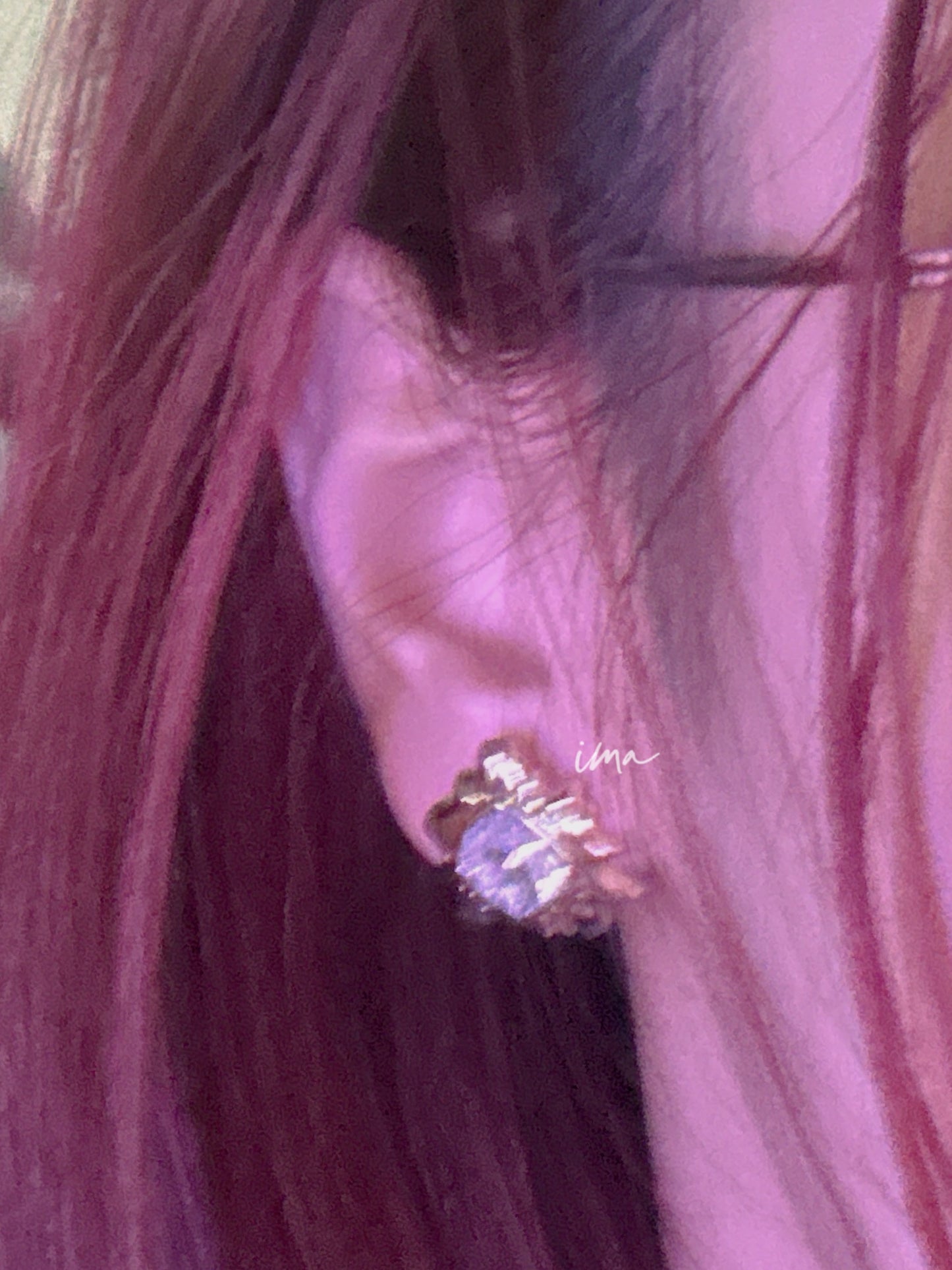 Sunstone stud earrings