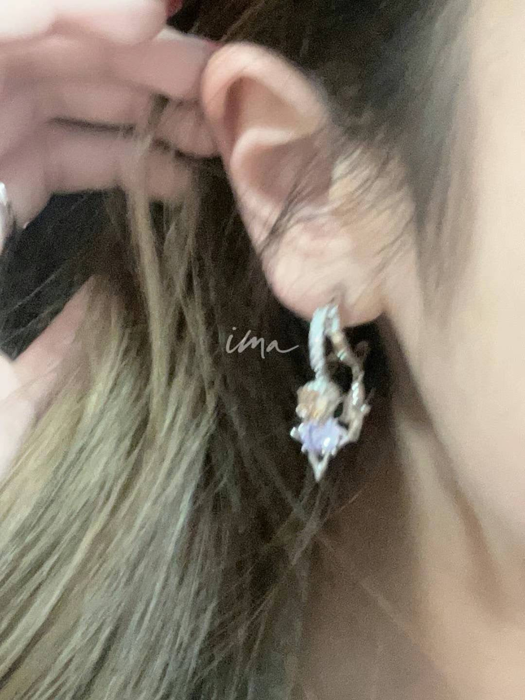 Double fudge earrings