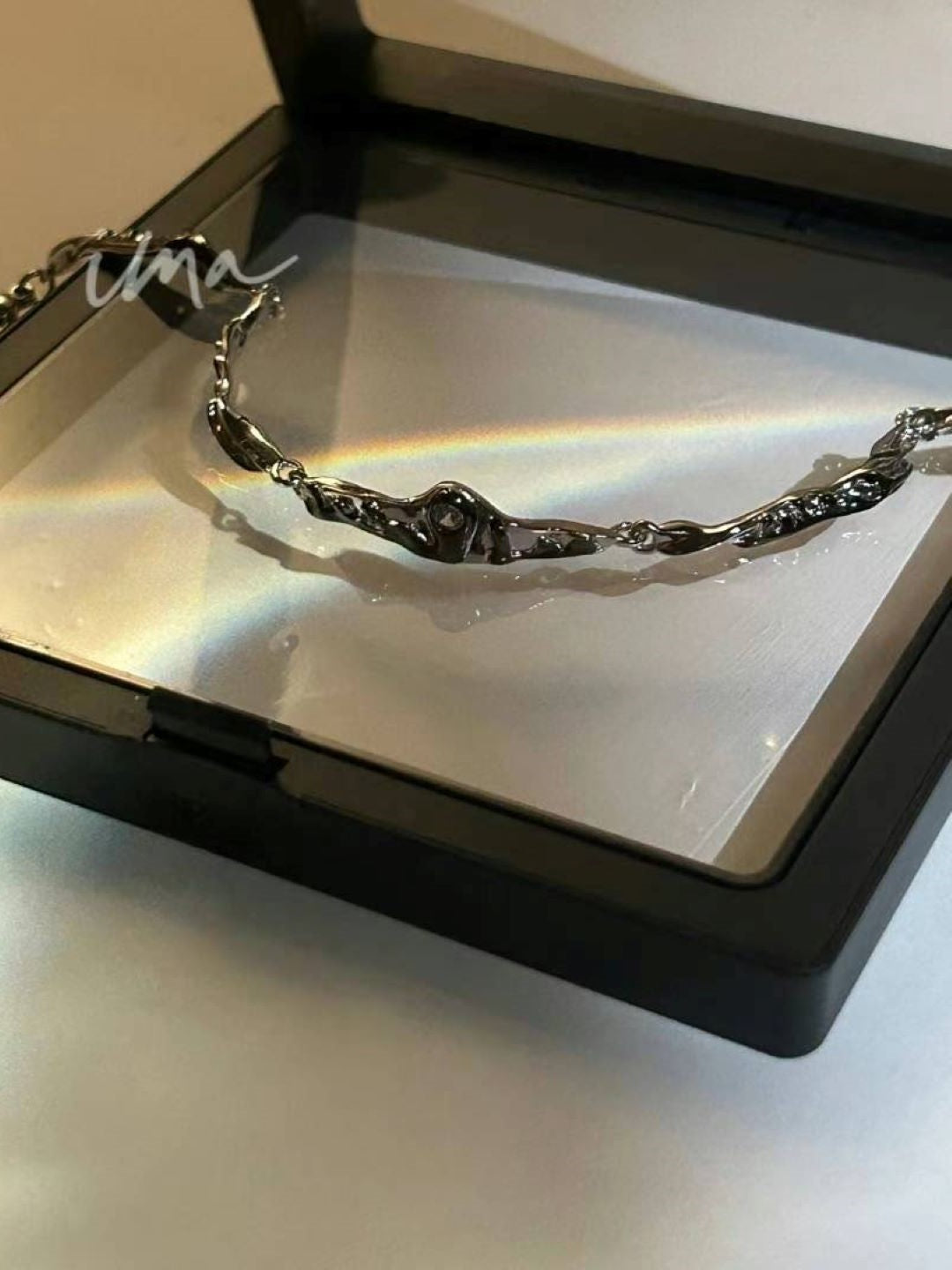Ink Shadow Set (Stud Earrings and bracelet)