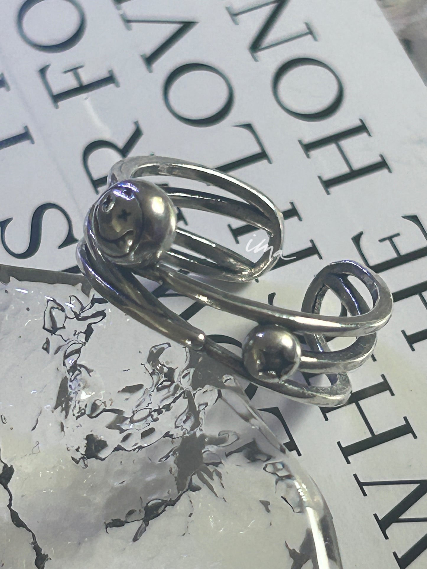 Clown smile ring