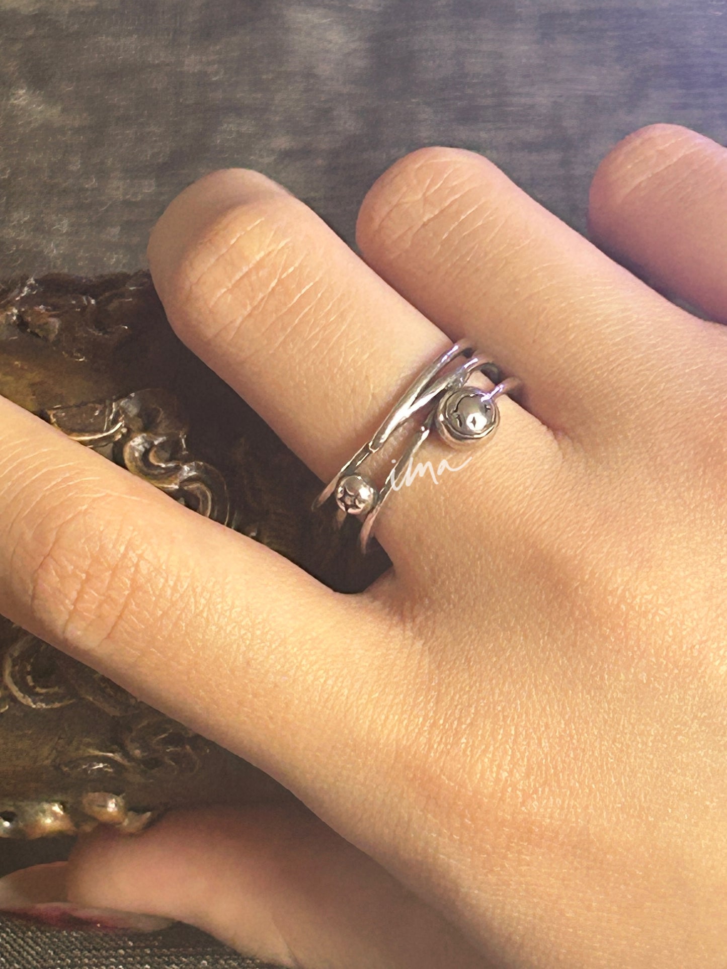 Clown smile ring