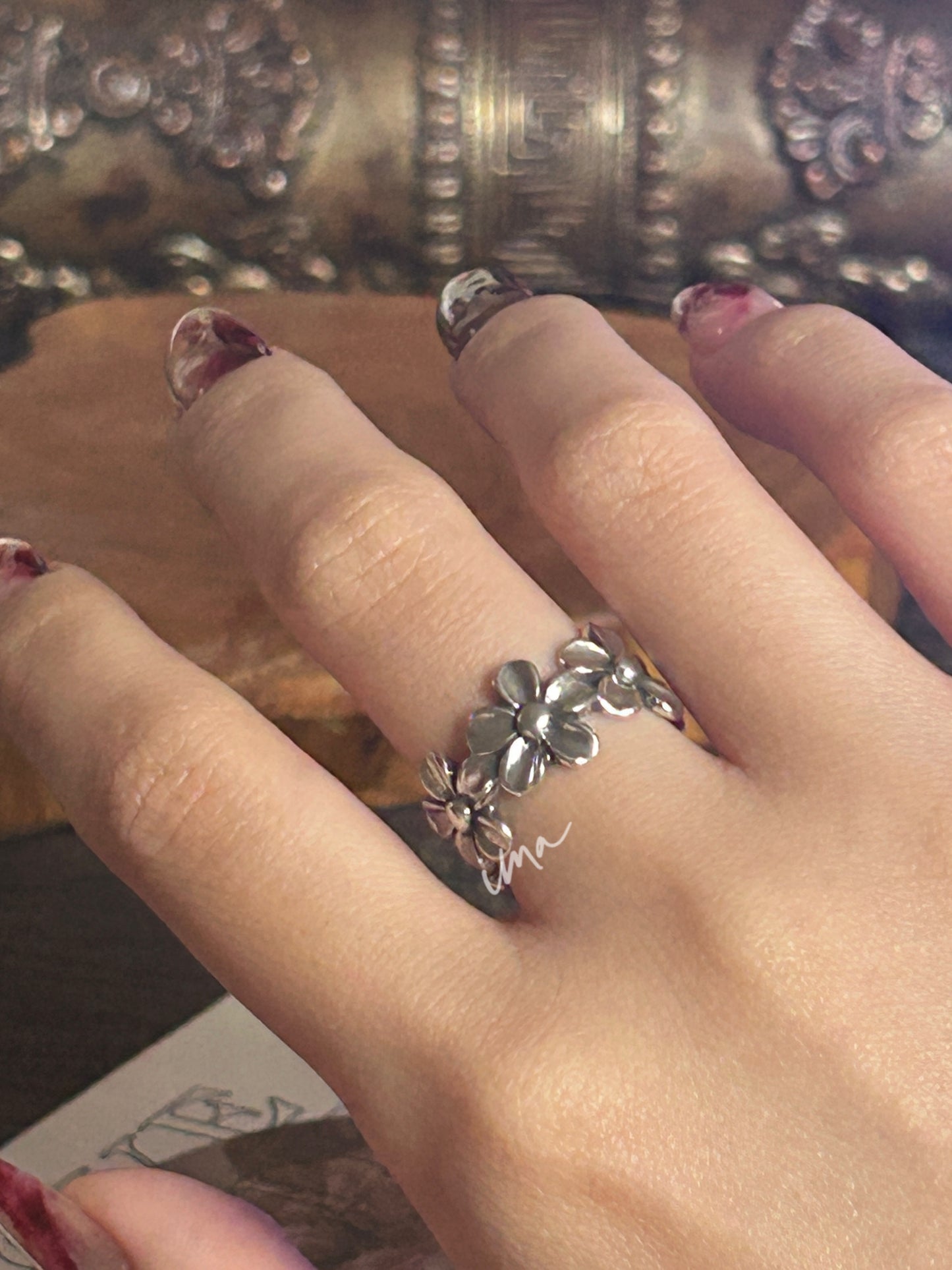 five flower ring