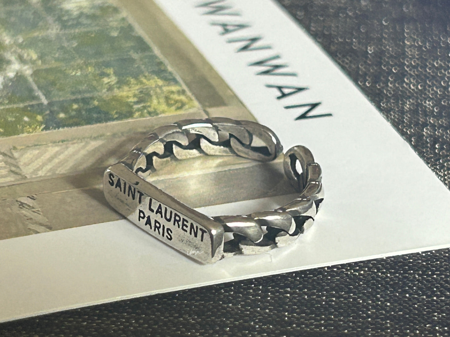 Saint Laurent Paris ring