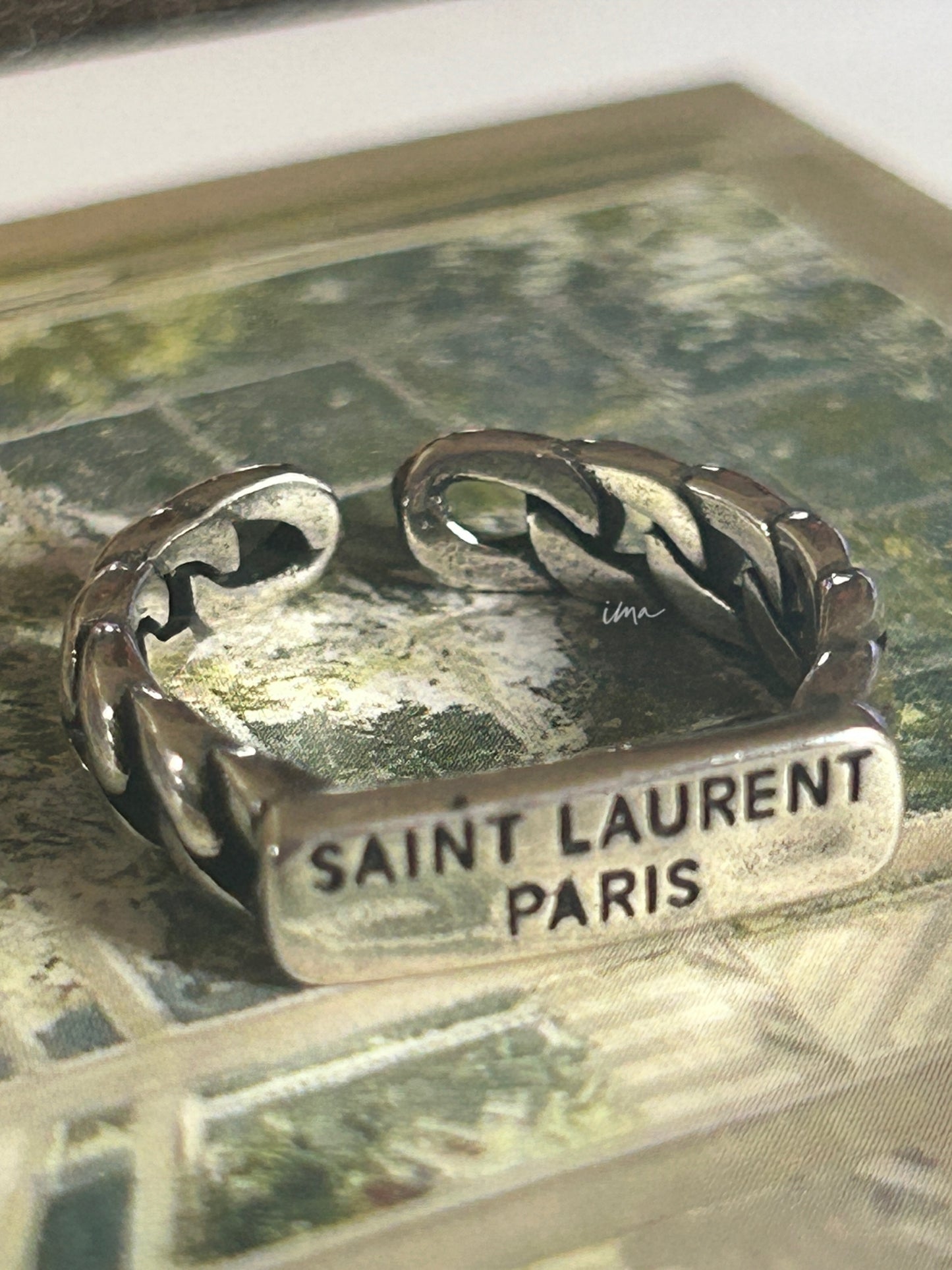 Saint Laurent Paris ring