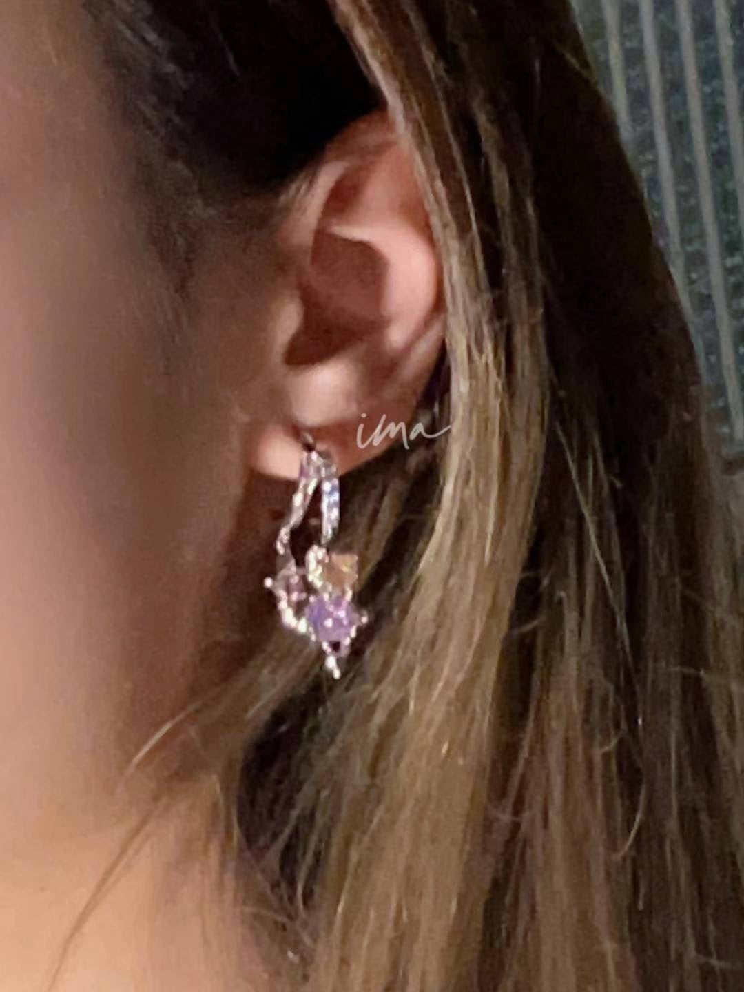 Double fudge earrings