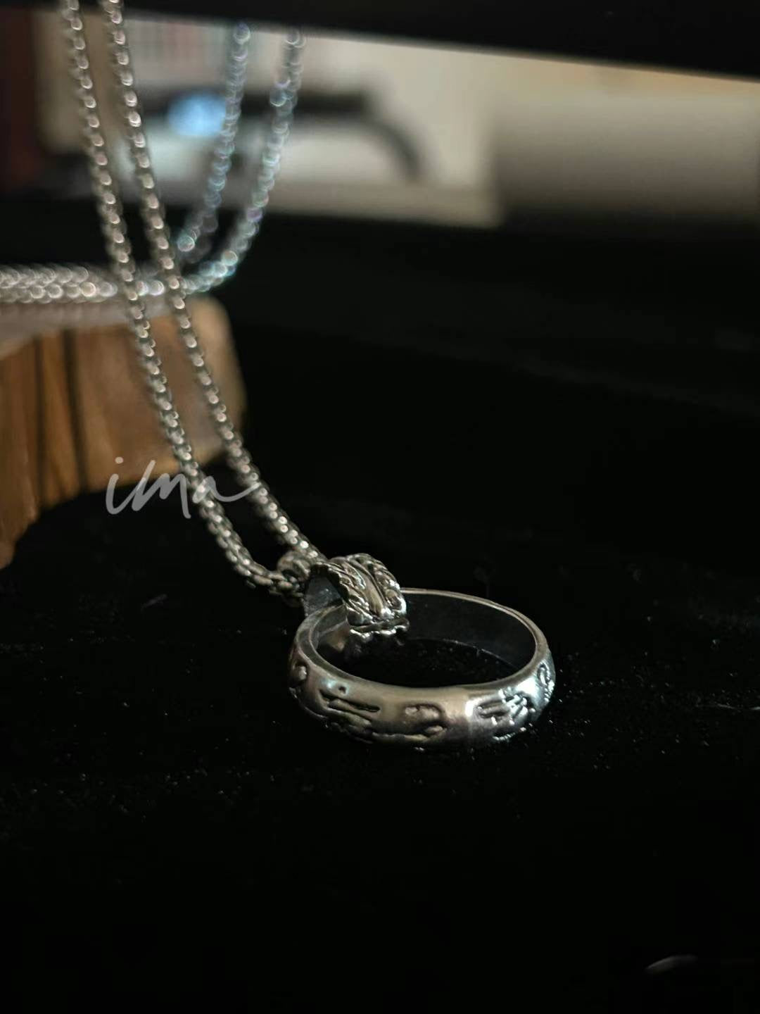 ring necklace
