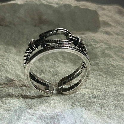 Retro hip hop Open Ring